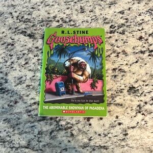 R.L. Stine Goosebumps The Abominable Snowman Of Pasadena
